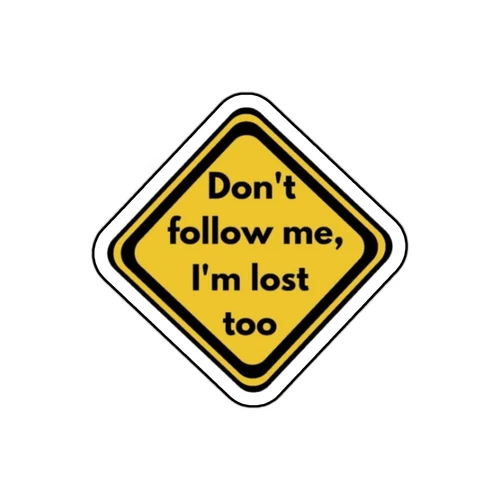 Sarcastic Funny Quote Office Anxiety Neuro Diverse Self Adhesive Sticker