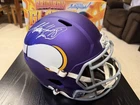 Adrian Peterson Signed Vikings Full Size Replica Helmet (Beckett)