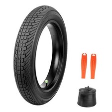 20 Inch E Bike Tires 20X4.0 Fat Bicycle Tire 20x4.0 Black/1 Tire  1 Tube