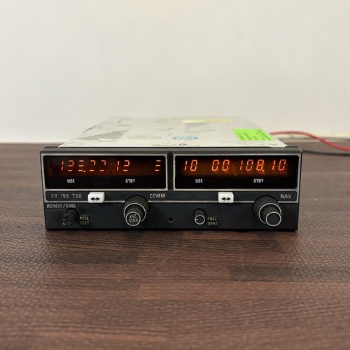 Bendix King KX-155 Nav Com PN 069-1024-42 14v - Needs Repair