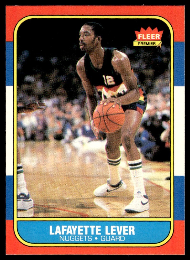 1986-87 FLEER LAFAYETTE LEVER #63
