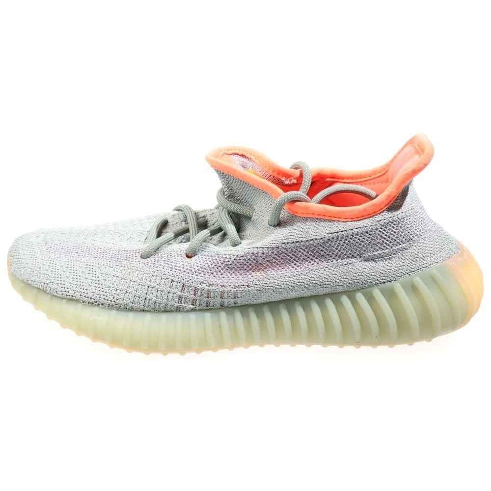 Women 7.5US Adidas Yeezy Boost Desert Sage Low Cut Sneakers Women'S Khaki/Orange