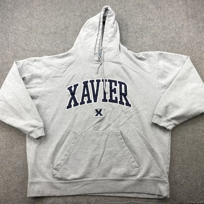 Xavier Musketeers Hoodie Sweatshirt Mens 3XL Pullover NCAA Basketball J America
