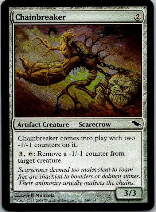 Chainbreaker 249 Common Shadowmoor Magic: The Gathering Lightly Played