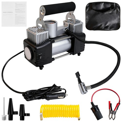 #ad 150 PSI Digital Display Tire Inflator Car Air Pump Compressor Portable Auto 12V $25.64