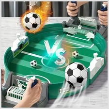Portable Football Game Set - Durable PP Material, Stand-Alone Table Design,...