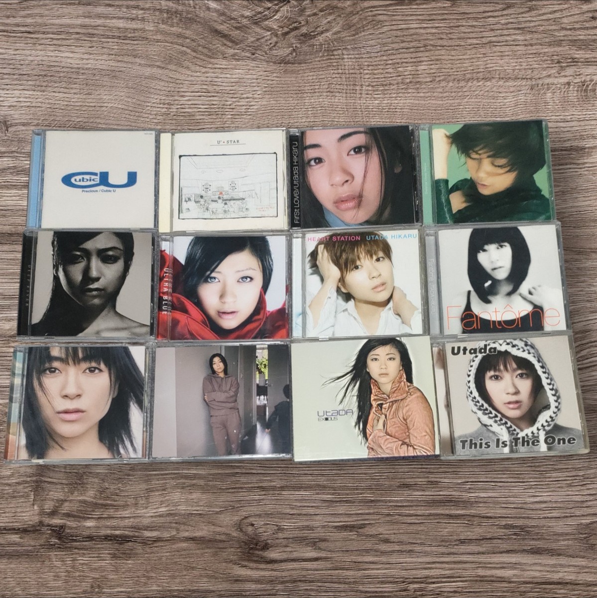 Utada Hikaru 12CD SET First Love, Distance, Deep River ultra blue