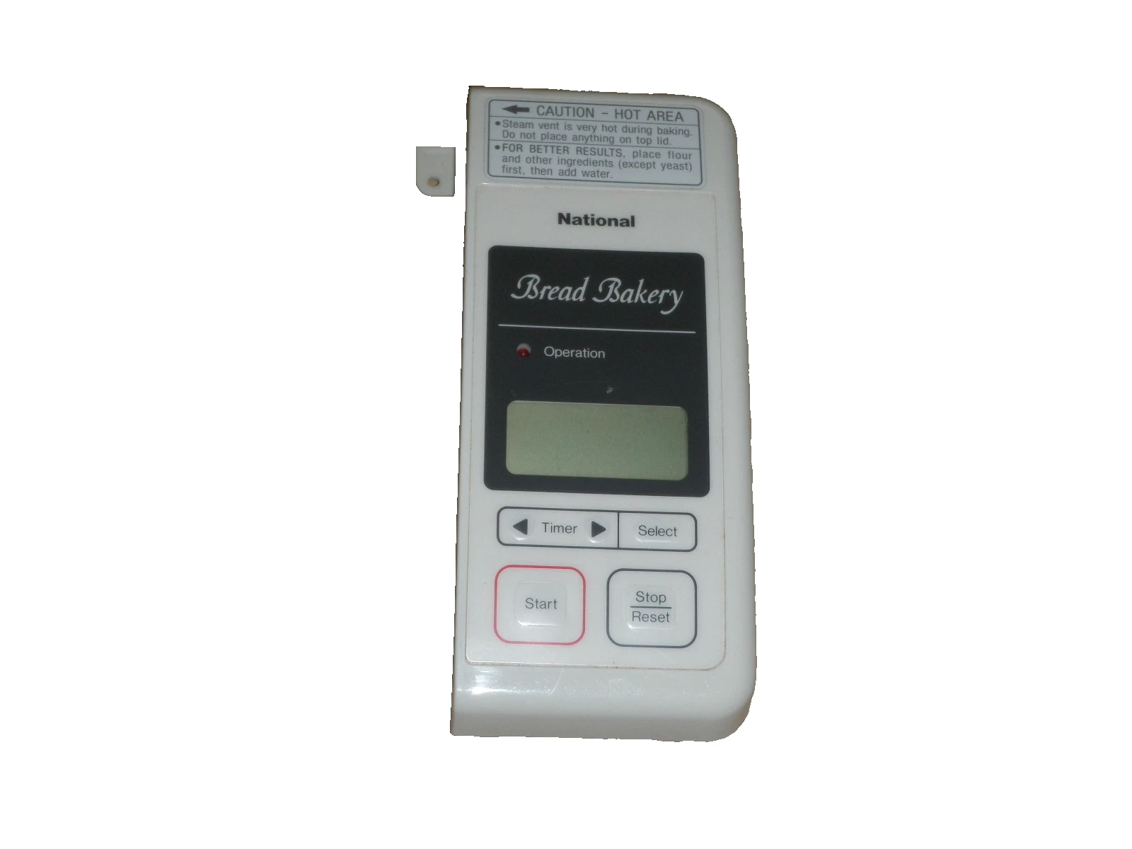 Control Panel with PCB for National Bread Maker Machine Model SD-BT55N