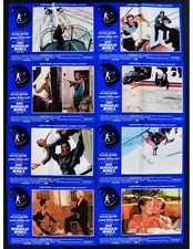 fotobuste 007 BERSAGLIO MOBILE roger moore ian fleming a view to a kill F366