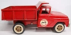 Vintage Tonka Red Hydraulic Dump Truck 60s *Works*