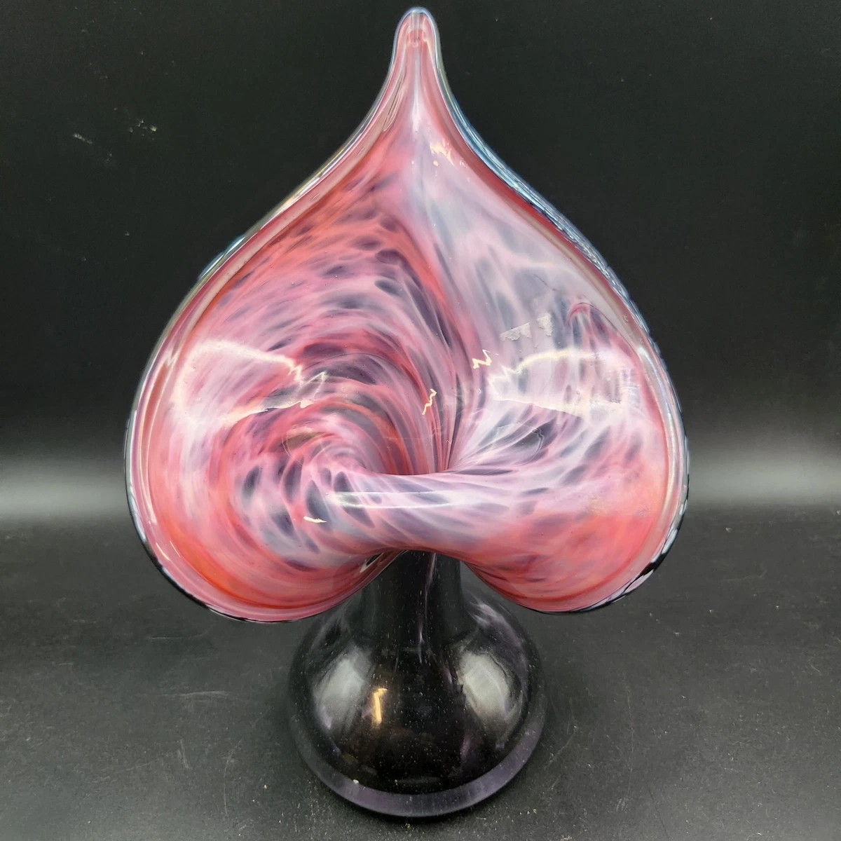 Jack In The Pulpit Vase In other Art Glass for sale | eBay