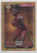 2024-25 Topps Chrome Radiating Rookies Jonathan Mogbo #RR-10 10yl