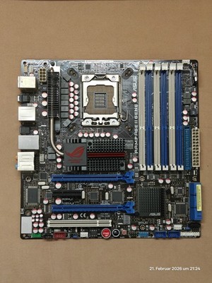 ASUS ROG Rampage II Gene Intel X58 Mainboard 1366 Nvidia SLI in OVP / Zubehör 
