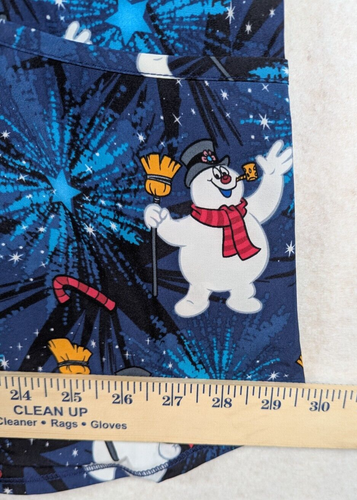 Frosty The Snowman - Women’s - Scrub / Nurse / Hospital Pocket Top - Size 3XL - Picture 14 of 18