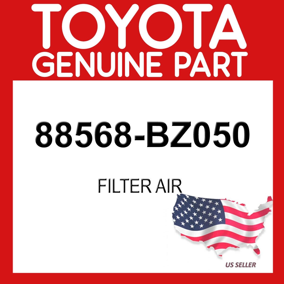 美品　ムク　SAR Toyota Genuine 88568-BZ050 Filter Air 88568BZ050 OEM | eBay