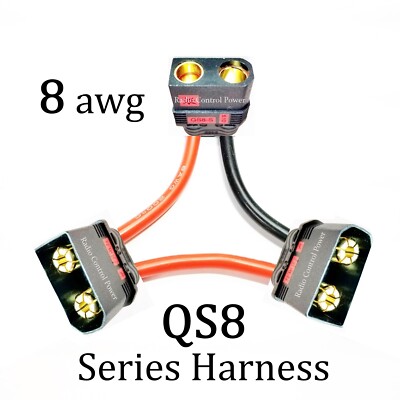 RCP-QS8 Series Harness Mini or Regular Size Options QS8 Series Harnes 6 or 8 awg