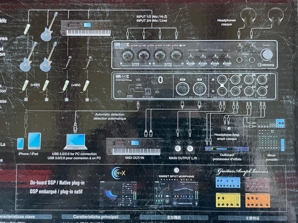 Steinberg UR44C USB Audio Interface - Image 4 of 4