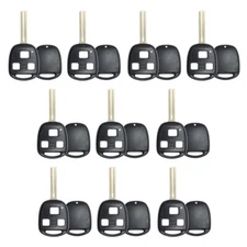 Remote Key Fob Case Shell 3B Compatible with Lexus Short Blade TOY48 (10 Pack)