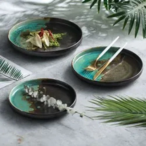 Geometric dinnerware sales