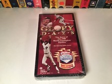 Glory Days: Story Of The 1980 World Champion Phillies VHS Baseball Documentary