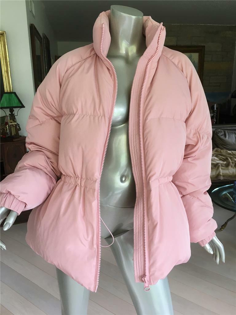 Ganni Whitman Padded Tech Puffer Jacket in Light Pink Size Ganni Whitman Padded Tech Puffer Jacket in Light Pink Size