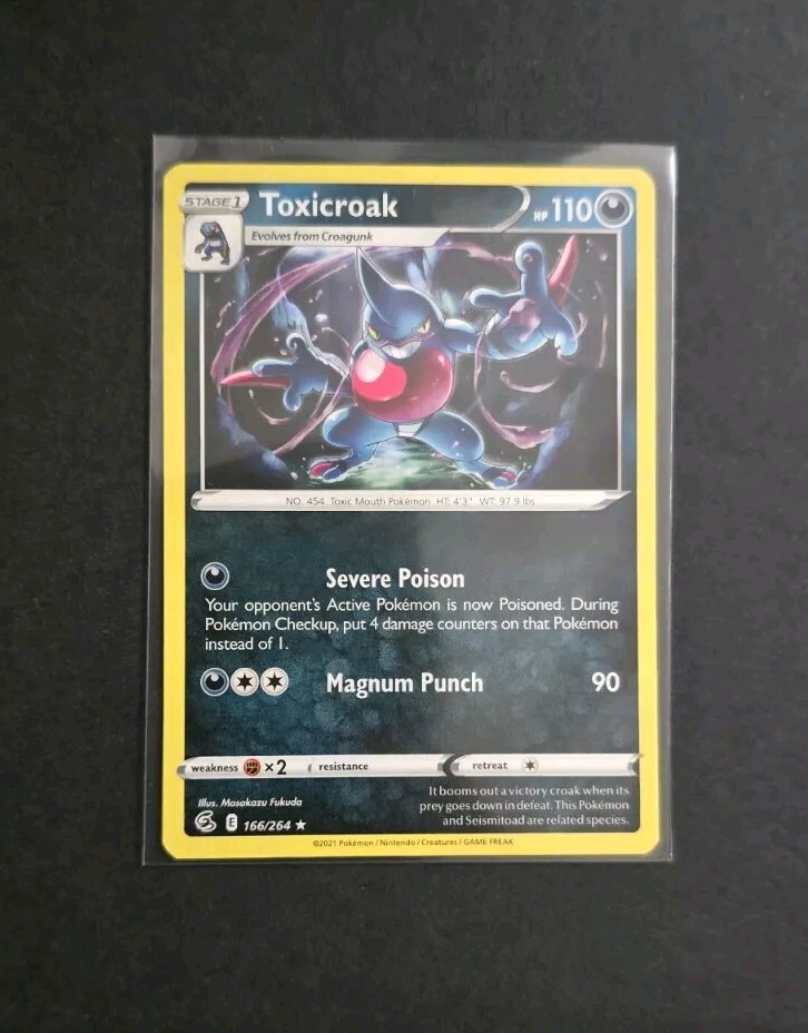 Toxicroak (166/264) [Sword & Shield: Fusion Strike] Near Mint