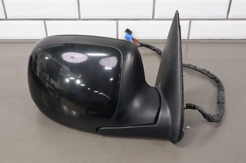 03-06 Cadillac Escalade Right Passngr Power Door Mirror (Black Raven 41U) Tested