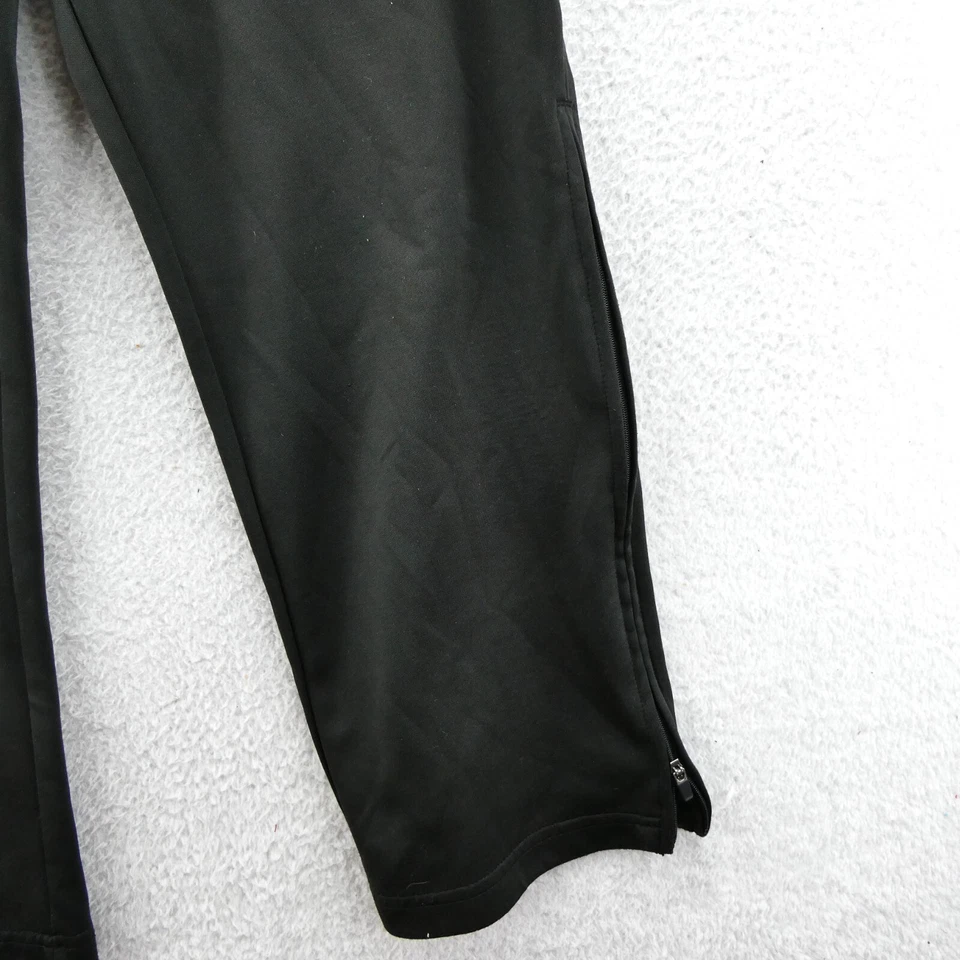 ASICS Joggers Para Hombres Pequeños Negros Atléticos Cremallera en el Tobillo Ropa de Salón Informal 28x28 Deportivos Foto 3 de 4