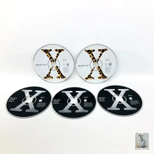 Two Apple Macintosh Operating Systems 10.2.3 CDs & 10.3.2 CDs *Used *Read Info