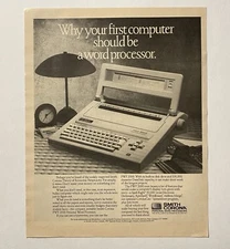 PWP 2000 SMITH CORONA Personal Word Processor Vtg 1990’s Tech Print Ad