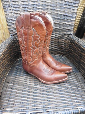 VINTAGE COWBOYSTIEFEL STIEFEL SENDRA  2128 C GR  39/40 SPITZ COWBOY Gr 7