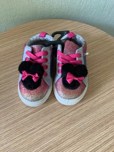 rainbow colored tennis shoes