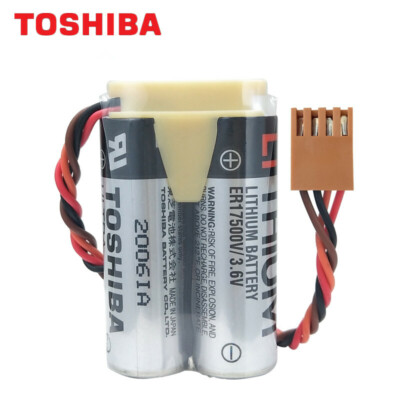 1 Pc. New ER17500V Robot Programmer Battery ER17/50 3.6V 4-PIN Plug