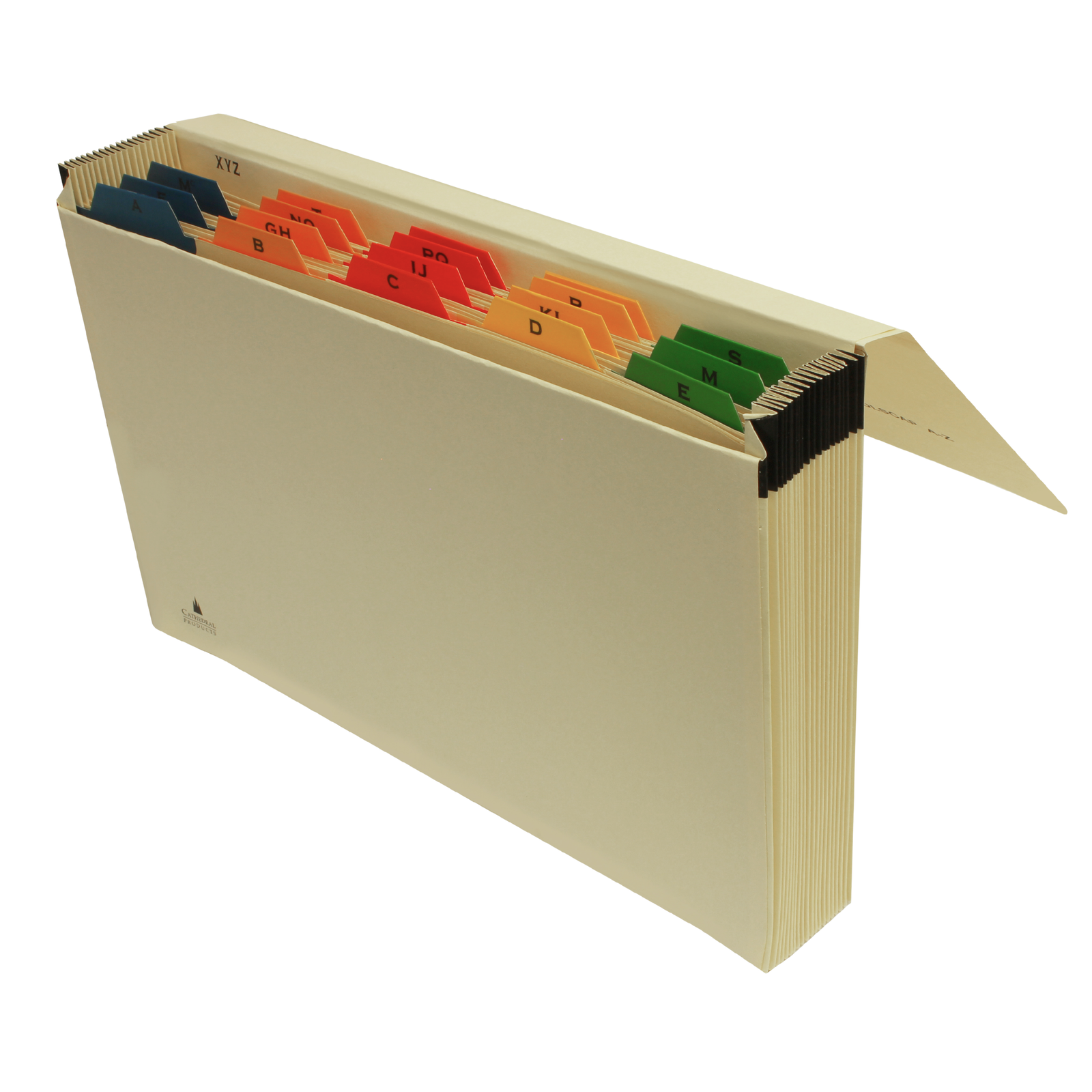 Cathedral Products 19-Pocket A-Z Expanding File – Durable Manilla Organiser