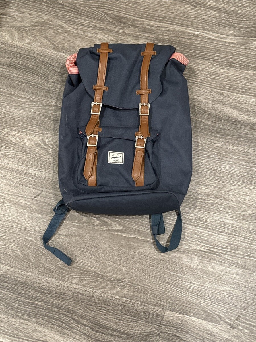 herschel backpack blue Supply Co. Heritage in Focus and Twilight  Country Club Prep Elevate your fashion game while making a positive impact on the environment with the Little America Backpack Herschel Backpack Classic XL -