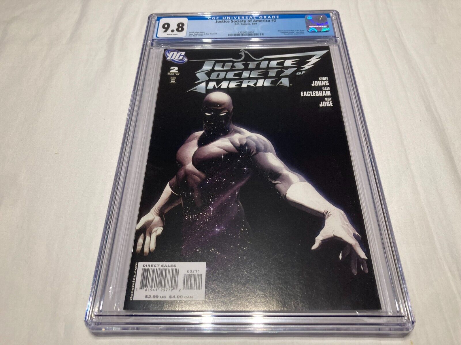 Justice Society of America 2 CGC 9.8 NM/M Starman from Kingdom Come! Alex Ross