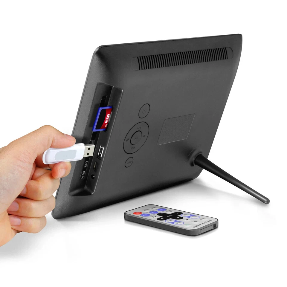 Aluratek ADMSF310F 10" LCD Digital Photo Picture Slideshow Motion Frame SD 4G - Image 4 of 4