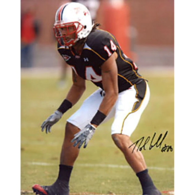Nolan Carroll Autographed Signed Maryland Terrapins 8x10 Photo