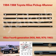 83-88 para Toyota Hilux LN50 LN65 RN60 4Runner cinturón de puerta resistente al clima sello ventana
