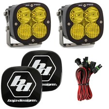 Baja Designs XL Pro 5000K Amber Driving/Combo LED Light Pods With Rock Guards