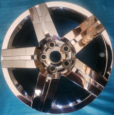 17 Chevy Equinox Factory Oem Chrome Clad Alloy Wheel Rim 2007-2009 17x7