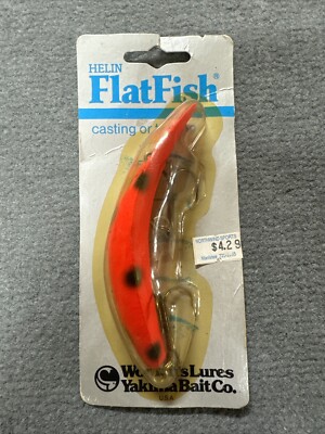 Yakima Baits Wordens Lures Helen Flatfish M-2 NOS Great Color