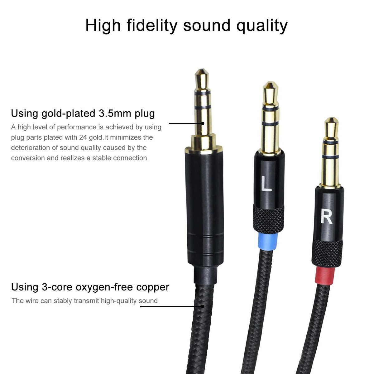 Replacement Parts for Hifiman Sundara HE1000se AX Dual 2.5 3.5 4.4