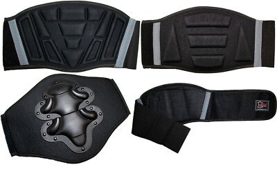 Motorrad Nierengurt Mit Softprotektor - Wärmend Bis 155cm Bauchumfang