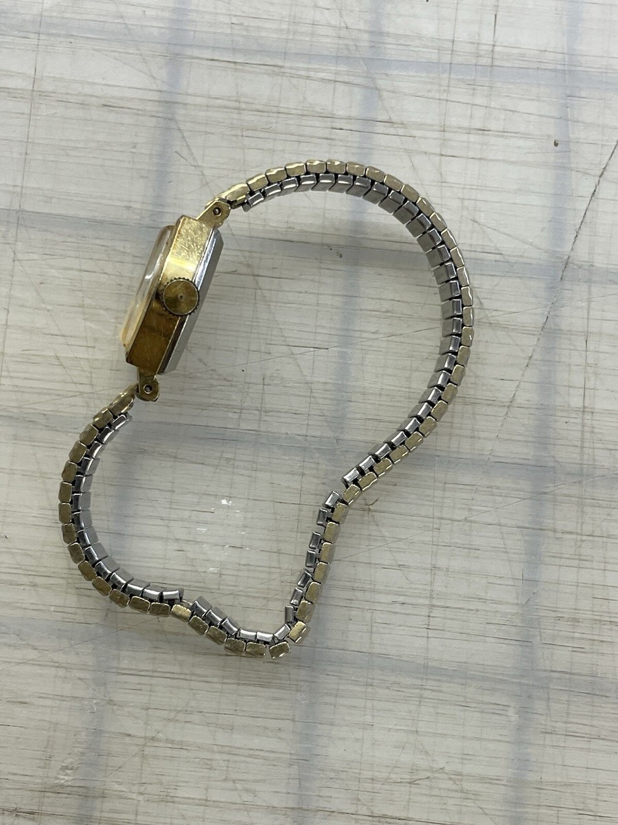 1970 SEIKO Vintage Womens Mechanical Watch 11-5199 Hexagonal GOLD