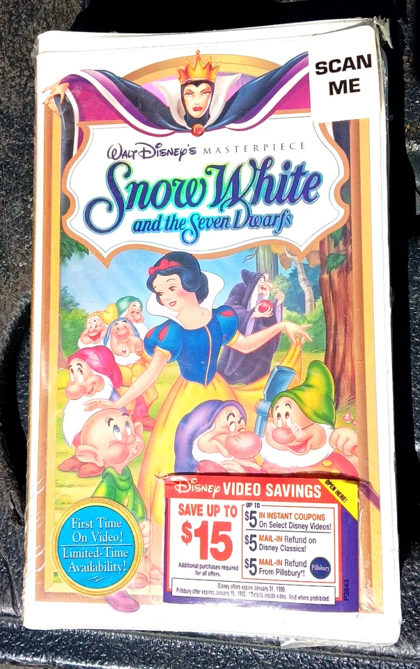 SNOW WHITE & THE SEVEN DWARFS Walt Disney's Masterpiece Collection RARE SEALED - Image 2 of 4