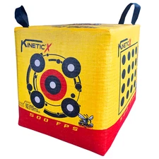Morrell Yellow Jacket Kinetic X Archery Target | For Crossbows 4 sides 500 FPS