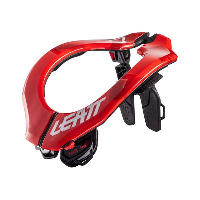 Leatt 2024 Moto 3.5 Nackenbrustschutz Rot Motocross MX Off-Road Quad ATV Schutz