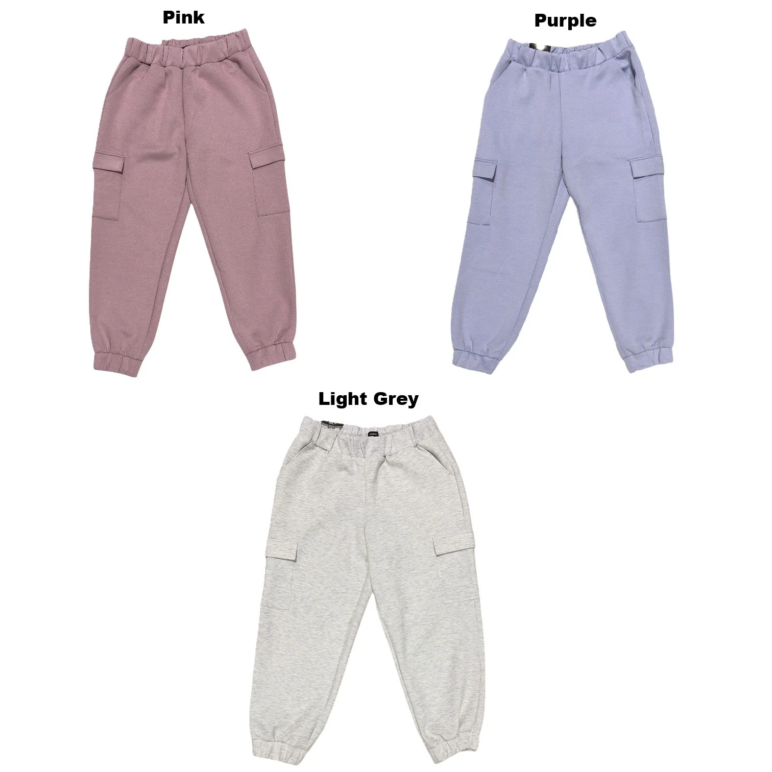 Express Women's Relaxed Fit Midweight Soft Stretch Cargo Jogger
