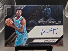 2023-24 Donruss Elite Pen Pals James Nnaji #PP-JNB Rookie Auto RC